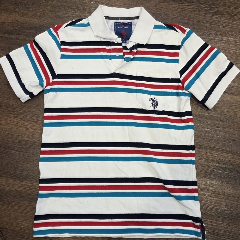 U.S. Polo Assn. Multicolor Striped Polo